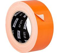 GRIP Eventbasics Nastro in tessuto arancione, 50 mm x 25 m, colorato Gaffa Tape GT 571, molto alto potere adesivo, professionale, per marcare, fai da te, fissare, riparare e molto altro ancora