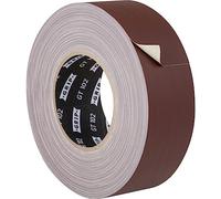 GRIP Eventbasics Nastro in tessuto opaco GT 102 | 50 mm x 50 m | Nastro Gaffa rimovibile fino a 3 settimane | antiriflesso | sistema adesivo delicato - marrone scuro