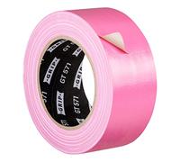 GRIP Eventbasics Nastro in tessuto rosa, 50 mm x 25 m, colorato Gaffa Tape GT 571, molto alto potere adesivo, professionale, per marcare, fai da te, fissare, riparare e molto altro ancora