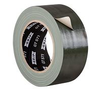 GRIP Eventbasics Nastro in tessuto verde oliva, 50 mm x 25 m, Gaffa Tape Olive GT 571, molto alto potere adesivo, professionale, per marcare, fai da te, fissare, riparare e molto altro ancora