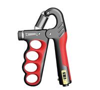Grip Exerciser - Attrezzo per rafforzare le mani, regolabile, con contatore, rinforzante per avambraccio con molla in acciaio inossidabile, antiscivolo per muscoli forti, polsi, dita, uomini e donne