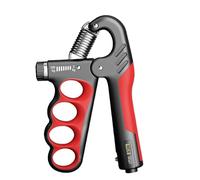 Grip Exerciser - Attrezzo per rafforzare le mani, regolabile, con contatore, rinforzante per avambraccio con molla in acciaio inossidabile, antiscivolo per muscoli forti, polsi, dita, uomini e donne