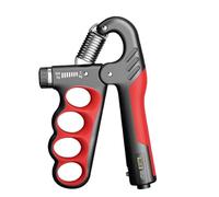 Grip Exerciser - Attrezzo per rinforzare le mani, regolabile da 5 a 100 kg | Hand Strengthener antiscivolo Gripper Grip Strength Trainer Hand Exerciser Finger Trainer Office Stress Relief Rehabilit