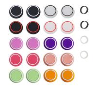 Grip Gommini Joystick Cap,Tappi Pulsanti in Silicone Copertura di Protezione,Game Controller per PS5/PS4/PS3 Accessori Cap Analogico,Joystick Pad Controller per Xbox One/Xbox 360/Series X/S (20 Pezzi)