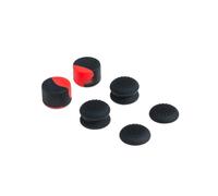 Grip joystick singolo BIGBEN NACON PS5THUMBGRIP Nero Rosso 6 pezzi silicone