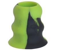 Grip-N-Rip Softball Bat Taper Grip - Aiuto per colpire e allenarsi - Durevole, facile da indossare e togliere - Nero/Verde