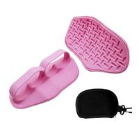 Grip per sollevamento - Impugnatura ergonomica antiscivolo | Guanti da allenamento senza dita per uomini esercizi di culturismo, allenamento di protezione del palmo P
