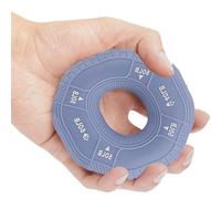 Grip Ring - Anello in silicone, per allenare la della presa, delicato sulla pelle, per esercizi multipli per le mani, rinforzante, per allenamento muscolare, arrampicata su roccia, fitness
