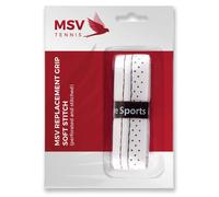 Grip sostitutivi MSV Soft Stich 1P - white - Bianco