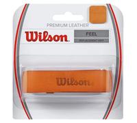 Grip sostitutivi Wilson Premium Leather 1P - Arancione