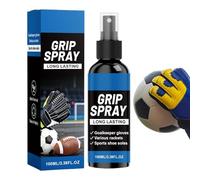 Grip Spray - 100 ml Anti-Slip Liquid Adhesive - Long Lasting Hand Grip Enhancer for Sports Equipment | for Football Gloves Soccer Pallavolo Baseball Golf Racket Bowling Athletes Performance Control