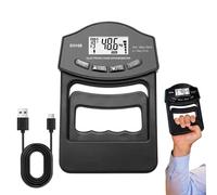 Grip Strength Tester - 400lbs 180kg Electronic Rechargeable Gauge | Portable Digital Display Handgrip Strength Meter For Sports Workout School Competition Training Equipment