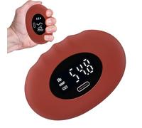 Grip Strength Tester - Hand Force Measurement Tool, Non-Slip Comfort Grip Digital LED Display Device, High Capacity Training Equipment | Fitness Workout Monitor For Home Gym Wrestling Outdoor Exercise
