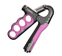 Grip Strength Trainer, Adjustable Grip Strengthener, 4.33x0.98x7.09 Inches Smart Counting Finger Exerciser, Workout Equipment for Home Commuting School Travel Fitness and