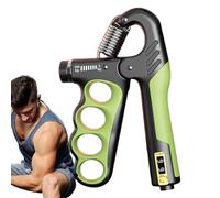Grip Strength Trainer, Adjustable Strengthener with Smart Counter, Finger Exerciser Workout Tool, Ideal for Home, Travel, School, Commuting, and Daily Hand Training