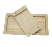 Grip Trainer per arrampicata - Legno 11 x 5,5 x 0,6 cm | Allenatore per la delle dita | Esercizio interattivo in legno per allenamento fitness yoga palestra ufficio appartamento dormitorio