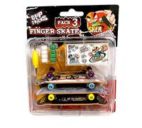 Grip&Tricks - Finger Skate, Multicolore, F-SOPACK3