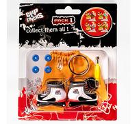 Grip & Tricks SPIRITRIDERS Finger Roller Freestyle - Mini Pattini Freestyle Pack1, Bianco