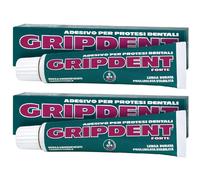 Gripdent Forte Adesivo Per Protesi Dentaria 40 G 2x40 g Dentifricio