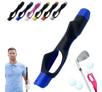 Gripfix Golf Grip Trainer, Golf Training Aid, golf Club grip trainer Attachment, Enhance Grip Strength, Help Train Correct Hand Position (F)