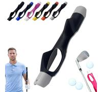 Gripfix Golf Grip Trainer, Golf Training Aid, golf Club grip trainer Attachment, Enhance Grip Strength, Help Train Correct Hand Position (E)