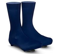 GripGrab 2nd Generation RaceAero TT Raceday Lycra Shoe Cover 2 Lightweight Aerodynamic Road Cycling Performance Overshoe, Copriscarpe da Ciclismo Unisex-Adult, Blu Scuro, M (41-44)