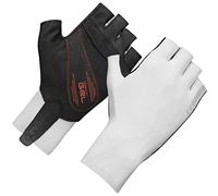 GripGrab Aero TT Professional Cycling Race Gloves-Aerodynamic, Guanti da Ciclismo Estivi Unisex-Adult, Bianco, S
