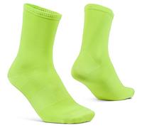 GripGrab Airflows Calze Da Ciclismo Estive Leggere Sportive Calzini Sportivi Uomo Donna Bici Da Corsa MTB Ciclismo, Giallo Fluo, S(38-41)