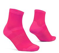GripGrab Airflows Calze Da Ciclismo Estive Leggere Sportive Calzini Sportivi Uomo Donna Bici Da Corsa MTB Ciclismo, rosa fluo, XS