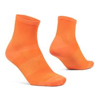 GripGrab Airflows Calze Da Ciclismo Estive Leggere Sportive Calzini Sportivi Uomo Donna Bici Da Corsa MTB Ciclismo, arancione fluo, L (44-47)