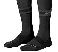 Calze gripgrab winter merinos cycling socks grigio nere