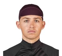 GripGrab Berretto da Ciclismo Estivo Leggero Cappello in Rete sotto Il Casco con Protezione UV Altamente Traspirante, Rosso Scuro, M-L