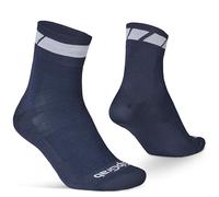 GripGrab Calze Estive Taglio Corto Tecnici Antivesciche Uomo Donna Abbig, Calzini Da Ciclismo Unisex Adulto, Blu Scuro, XS 35-38