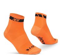 GripGrab Calzini Corti Estivi da Ciclismo Uomo Donna Sportivi Bicicletta da Corsa MTB Gravel, Unisex-Adulto, Arancione 1 Paio, S (38-41)