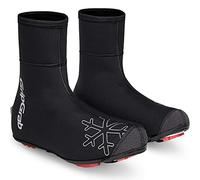 GripGrab Copriscarpe per Bici da Corsa MTB CX Termici Antivento Foderati in Pile Invernali Copri Scarpe Impermeabili, Ciclismo Unisex-Adulto, Nero, XXL