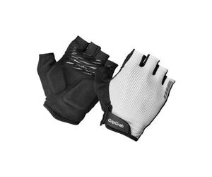 Gripgrab explr guanti corti estivi imbottiti bianco