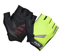 GripGrab Guanti da ciclismo estivi ProGel Imbottiti Antiscivolo a dita corte Confortevoli guanti mtb bici da corsa, Giallo Neon, M