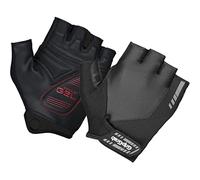 GripGrab Guanti da ciclismo estivi ProGel Imbottiti Antiscivolo a dita corte Confortevoli guanti mtb bici da corsa, nero, m