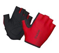 GripGrab Ride Entry-level Short Finger Padded Summer Cycling, Guanti Da Ciclismo Estivi Unisex Adulto, Rosso (Red), L
