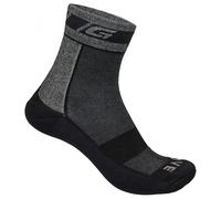Calze gripgrab winter merinos cycling socks grigio nere