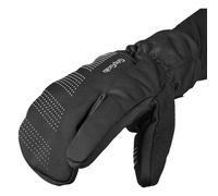 GripGrab - Ride Windproof Deep Winter Lobster Gloves - Guanti XS - 7 nero