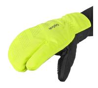 GripGrab - Ride Windproof Deep Winter Lobster Gloves - Guanti M - 9 verde/nero