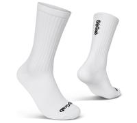 GripGrab - PACR High Cut Socks - Calze da ciclismo EU 41-44 - EU: 41-44 bianco