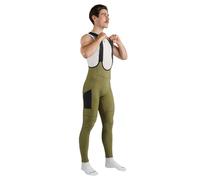 GripGrab PACR - Pantaloni Termici da Uomo, Invernali, da Corsa, per Mountain Bike, con Imbottitura