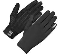GripGrab Raptor Professional Full-Finger Un-Padded Winter, Guanti da Ciclismo Invernali Unisex-Adult, Nero, S