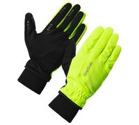 Gribgrab ride ii windproof winter gloves yellow