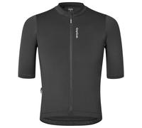 GripGrab Ride Manica Corta Ciclismo Jersey Estate MTB Strada Gravel Bike Uomo Ciclo Jersey Full Zip UPF Abbigliamento Bicicletta Uomini, Nero , L