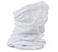 GripGrab Multifunctional Cycling Neck Warmer 8 Colours Tube Scarf Face-mask Balaclava Headwrap Copricapo Da Ciclismo Unisex Adulto, Bianco (White), Taglia unica