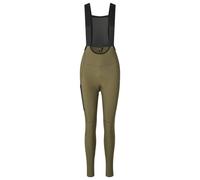 GripGrab - Women's PACR Thermal Bib Tights - Pantaloni da ciclismo L olivia