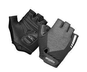 GripGrab Women's ProGel Padded Fingerless Anti-Slip Summer Cycling Gloves Cushioned Shock-Absorbing Road Gravel Mountain-Bike